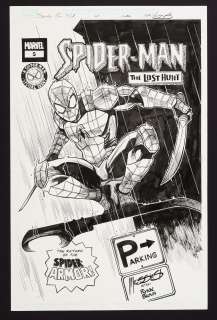 Original Art for Spider-Man: The Lost Hunt #5 (2023) Complete Issue by Eder Messias | mycomicshop.com