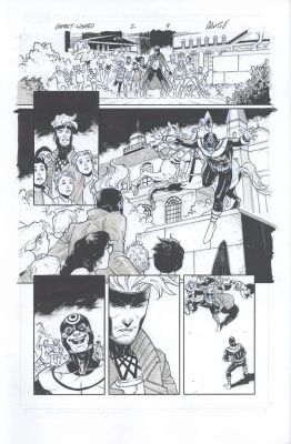 Robert Gill | Gambit: Wanted #2, Page 9 | Geoff M Art Sales