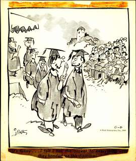 Lickty - GRIN AND BEAR IT, Original Gag Panel (06/06/1969)