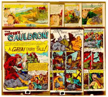 Ingels - GRIM FAIRY TALE!, THE VAULT OF HORROR #27, SP 7 Pg Story (1952) | Russ Cochran