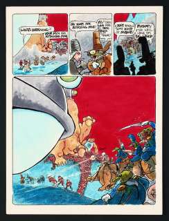 Mark Bode - Original Art from Epic Illustrated #31 (1985) Page ‘17‘ Cobalt 60 by Mark Bode