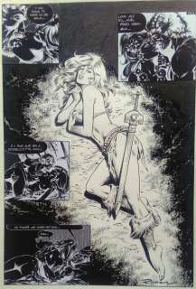 Romero, Enrique Badã­a | Original splash page  - Axa  - EpÃ­logo  - [c. 1988] | Catawiki