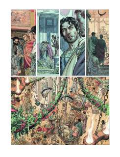 Theo - Murena Tome 10 -Le Banquet - Planche 7- Retour dans la grande salle
