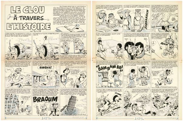 Marcel GOTLIB - 1965 - Le clou à travers l‘histoire