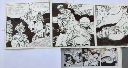 No Rp - Pratt, Hugo | No RP - Pratt, Hugo - Strip original - Corto Maltese - La Jeunesse de Corto - (1981) | Catawiki