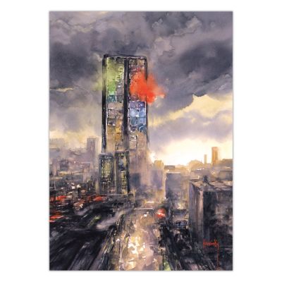 Jean-Paul Krassinsky | Affiche de l’exposition - Illustration originale | Achetez de l’Art