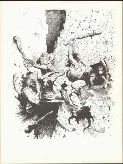 Frazetta - BUCK ROGERS, Print (1970s) | Russ Cochran