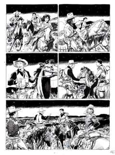 Bruno Brindisi - | Bruno Brindisi - Tavola Originale - Tex Willer n. 7 "Rancho Sangriento" - (2019) | Catawiki