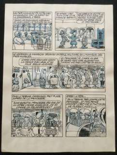 Forton, Louis | Forton, Louis - Planche originale - Les Pieds Nickelés et le maharadja - (années 1930) | Catawiki