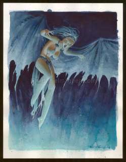 Jean-Baptiste Andréaé - Illustration originale tirée d‘un sketchbook  " La confrérie du crabe " édité par comix buro en 2013