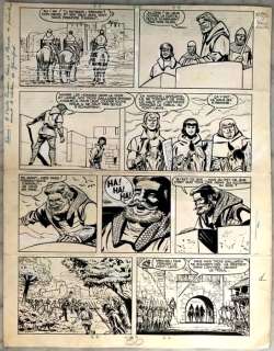 Sirius | Sirius - Originele pagina - Les Timour 16 - Le Serment d’Hastings - (1962) | Catawiki