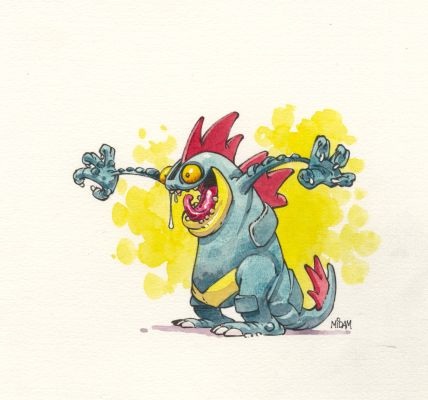 Midam | PokéBlork - Volume II, 2026 - PokéBlork #160 | Huberty Breyne Gallery