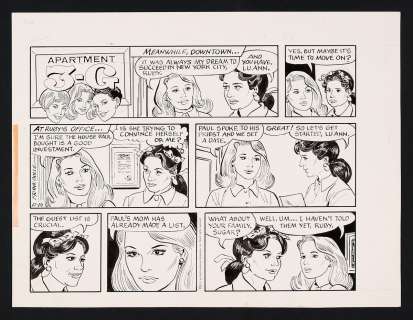 Original Art for the Apartment 3-G Comic Strip (10/16/11 and 11/13/11) by Frank Bolle | mycomicshop.com