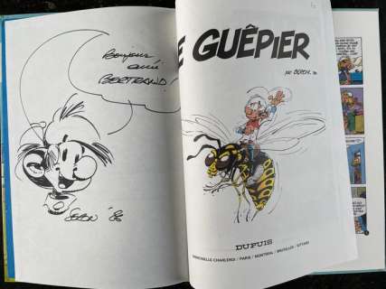 Seron | Une aventure des Petits Hommes - T12 - Le Guêpier avec dédicace Seron - Cartonné - Réédition - (1984) | Catawiki