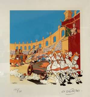 Albert Uderzo | Albert Uderzo, Le Cadeau de César, 2000 | BYDealers