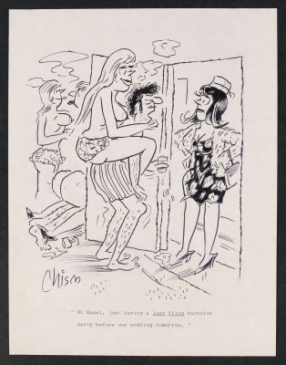 Jack Chism | Bachelor Party Gag Strip by Jack Chism | mycomicshop.com (Buy It Now)