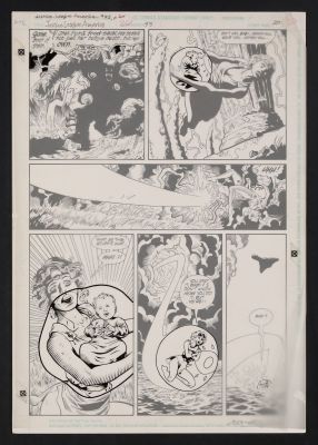 Original Art from Justice League America #93 (1994) Page 20 Pencils by Chuck Wojtkiewicz, Inks by Bob Dvorak | mycomicshop.com