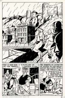 Chaland, Yves | Chaland, Yves - Estampe pigmentaire à tirage unique + certificat + NFT - Freddy Lombard T1 - Le Testament - (2022) | Catawiki