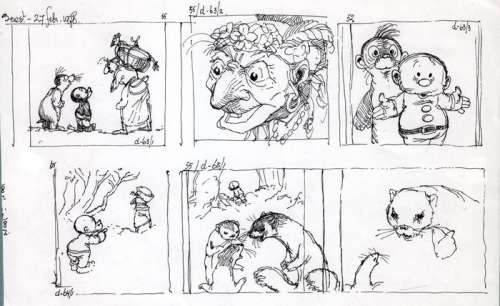 Dulieu, Jean | Dulieu, Jean - 2x Geschetste strook - Paulus de Boskabouter - (1978) | Catawiki