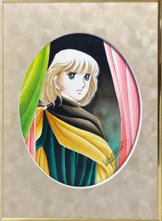 Yumiko Igarashi Hand-drawn Color Illustration Candy Candy Terry