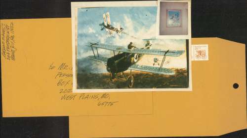Evans - Photo, Envelopes, SIGNED LETTER!(1989) | Russ Cochran