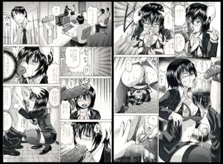 Wakamiya Santa | 2x Wakamiya Santa / I wanted To Get Employed And So I... - Planche originale (uncensored) - Manga - Format: 25 x 36 cm. - (2015) | Catawiki