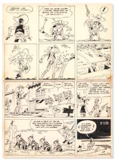 Morris (1923-2001) | L’Évasion des Dalton | Christie’s