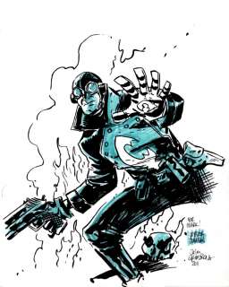 Jason Armstrong - lobster johnson pinup (2011)
