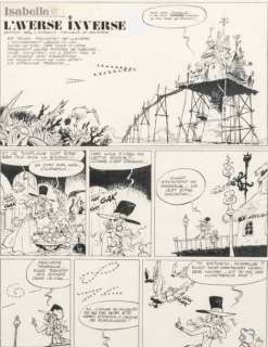 Will | Â«IsabelleÂ» Encre de Chine pour la première planche de l’épisode Â«L’averse | Tessier Sarrou