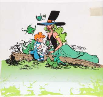 Will | Isabelle, bleu de coloriage accompagné de son fil… | Millon