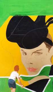 Ferenc Pinter | Ferenc Pinter - Tempera originale per copertina | Catawiki