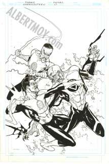 Doug Mahnke - Green Lantern Issue 47 Page Cover