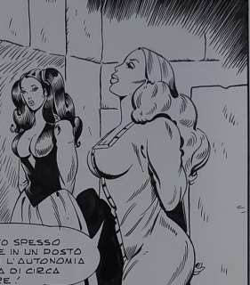 Dino Lionetti/Mario Janni | Dino Lionetti/Mario Janni - Tavole originali - Maghella n°83 - Godi Popolo - Page volante - (1977) | Catawiki