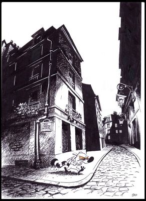 Fabrice Tarrin | 2012 - Le lémurien dans Paris | 2DGalleries