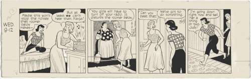 King – Gasoline Alley daily 09/12/1956 | Russ Cochran