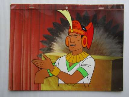 Studio Hergé | Tintin - Celluloid Belvision - Le temple du soleil - (1969) | Catawiki