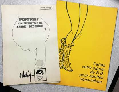 François Walthéry - Bon / Ttbe | Natacha - Faites votre album de BD pour adultes + Portrait d’un dessinateur de BD - (1976/1984) | Catawiki