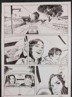 Gigi Simeoni | Dylan Dog Color Fest n. 7 - Gigi Simeoni - Tavola Originale "Passaggio Per L’Inferno" - Firmato" - Page volante - Exemplaire unique - (2011) | Catawiki