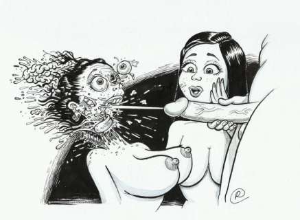 Ramis | Ramis - Original drawing - underground comic - sexy girls - Bizarre - EO | Catawiki