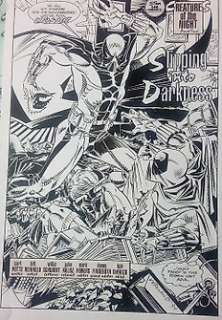 Bill Reinhold | Prowler Bill Reinhold - 11x17 - A3 - Splash Page - Prowler #2 - Page volante - Exemplaire unique - (1994) | Catawiki