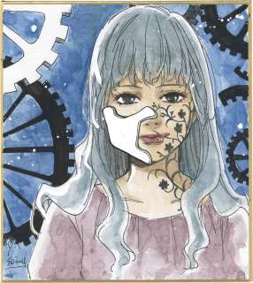 Seimu Yoshizaki Hand-Drawn Color Shikishi (Small Size) | Mandarake (Big Web)