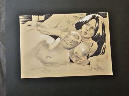 Carot, Manolo | Manolo Carot - Dessin original - Page volante - Exemplaire unique - (2023) | Catawiki