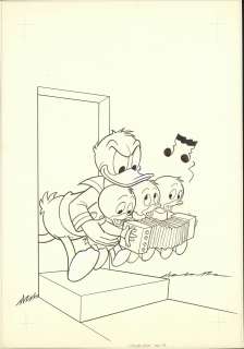 Disney Studio, Walt Disney’s Comics and Stories #473, Cover Art (Dec 1979) | Russ Cochran