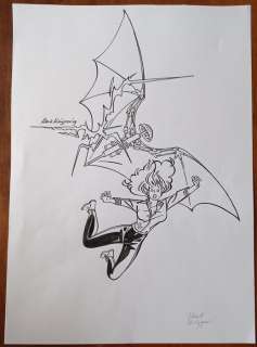 Kuijpers, Henk | Kuijpers, Henk - Originele tekening - Titelpagina - Franka Magazine 21 + magazine + prent - (2019) | Catawiki