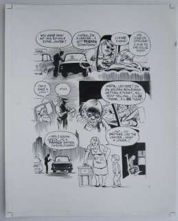 Eisner, Will | Will Eisner - Original Page in Ink (p.17) - Family Matters - (1998) | Catawiki