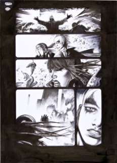 Simon Bisley Hellblazer #273 Page 21 Original Art (DC/Vertigo, 2011). From the Peter Milligan story, -