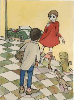 Shinji Nagashima Hand-Drawn Color Manuscript "Seishun Deluxe" | Mandarake (Big Web)