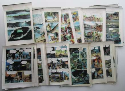 Hulet, Daniël | Chris Melville - volledig verhaal in originele inkleuring + zwartfilm - Trafic Caraïbes | Catawiki