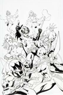Ale Garza and Scott Williams Teen Titans #50 Cover Original Art (DC, 2007). The drama begins when the Teen Titans -