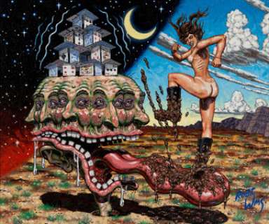 Robert Williams "Regal Rez" Painting Original Art (c. 2005). Robert Williams is one of the most - | Heritage